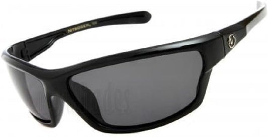 Polarized Sunglasses Mens Sport Running Fishing Golfing Driving Glasses (Black)