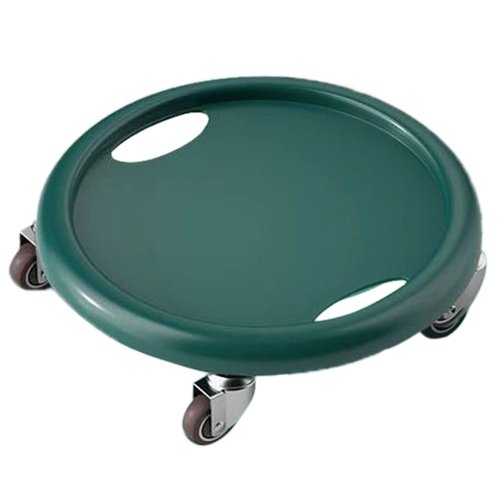 BORDSTRACT Ab Rollers, Abdominal and Core Coaster Strength Workout Trainer with 4 Rollers, Ab Rollers Wheel Exercise Equipment for Home, Gym, Fitness(Green)