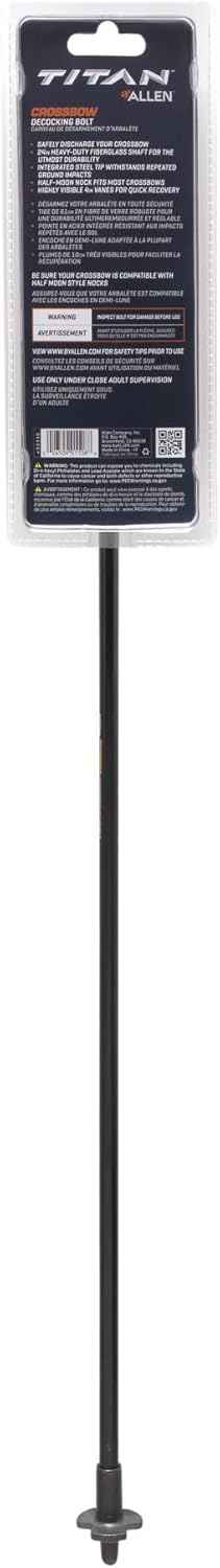 AC ALLEN Crossbow Bolts - 20-Inch Carbon Arrows for Precision Shooting