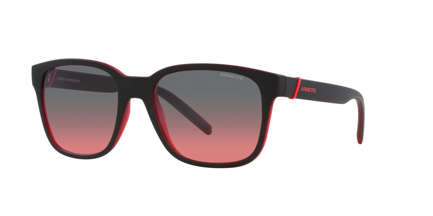ARNETTE Sunglasses AN 4320 286977 Surry H Matte Black/Transp Red
