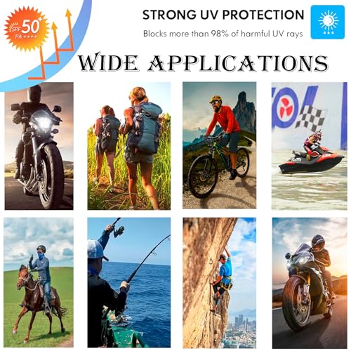 6 Pack Neck Gaiters Tube UV Face Mask Bandana Balaclava Shiesty Magic Scarf Headwear Headbands Wraps for women