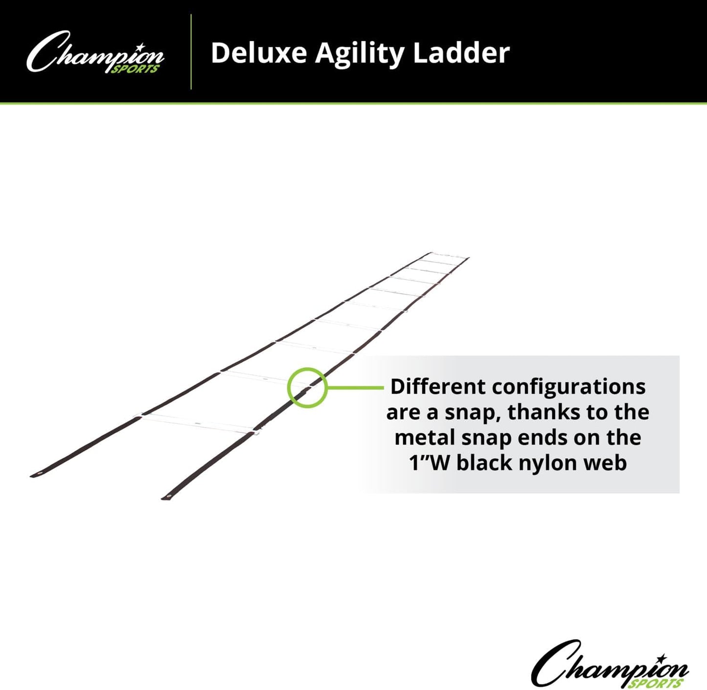 Champion Sports AGL Deluxe Agility Ladder