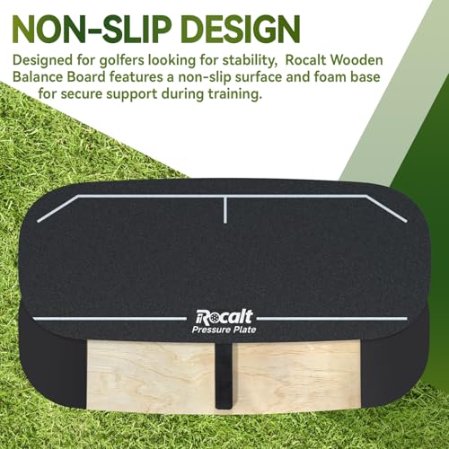 Golf Pressure Plate Balance Board Swing Trainer for Better Weight Shift