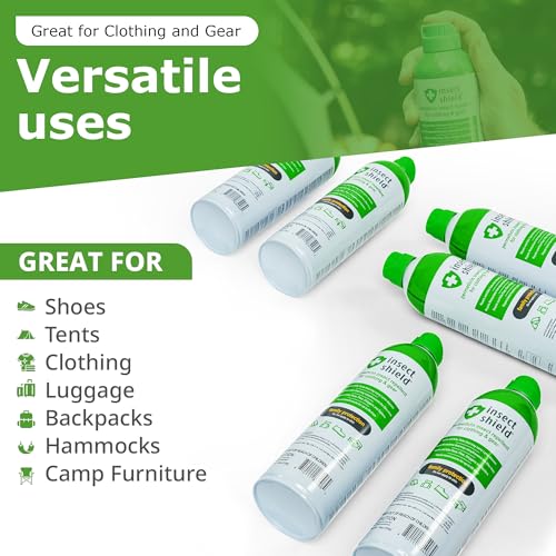Insect Shield Permethrin Spray for Clothing & Gear - 18 Oz Pack of 2