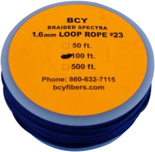 BCY Size 23 Loop Rope Black 100 ft.
