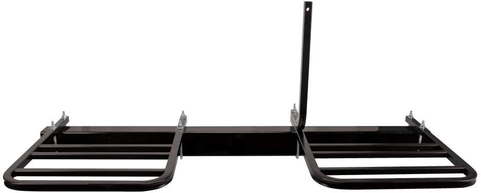 Quick Products QPRBM2R RV Bumper-Mounted 2-Bike Rack with Adjustable Width and Stabilizer Post