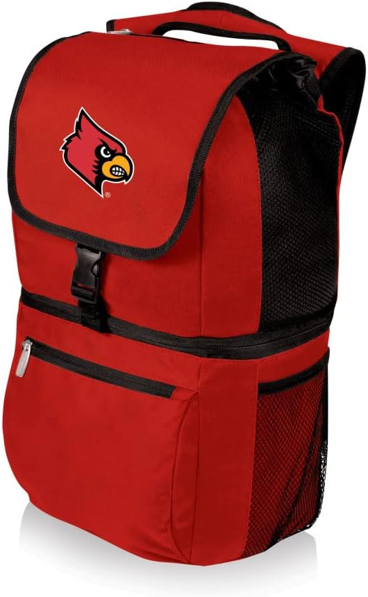 PICNIC TIME NCAA North Carolina Tar Heels Zuma Backpack Cooler - Soft Cooler Backpack - Lunch Cooler, (Black)