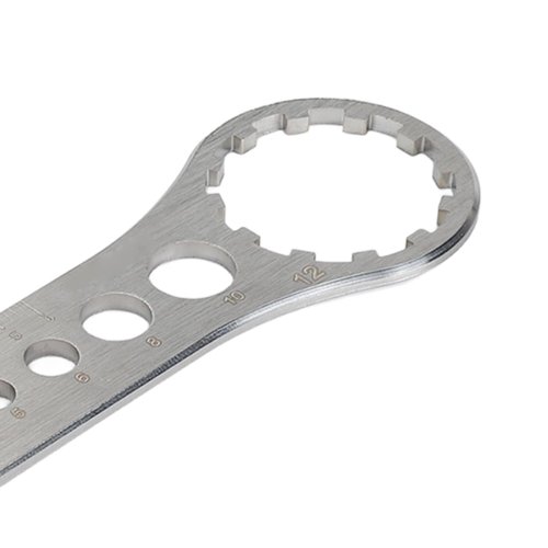 Front Fork Wrench Spanner Tool, 8T-12T Removal and Installation Stainless Steel for Suntour Bike