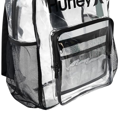Hurley Unisex-Kid's Clear Bag and Backpack, O/S
