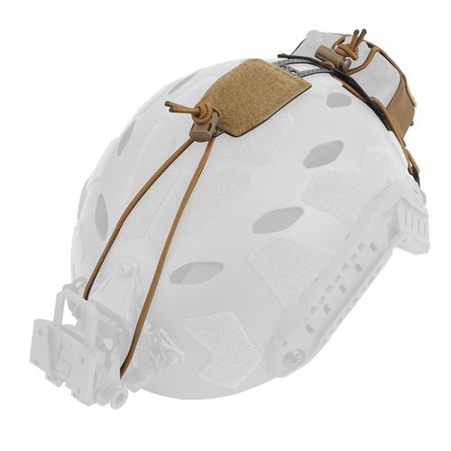 Tactical Helmet Battery Pouch Counterweight Pouch Nylon Battery Storage Holder Pack with Hook and Loop PVS31 Batteries Storage Case for Most Airsoft Helmet Accessories (CB)