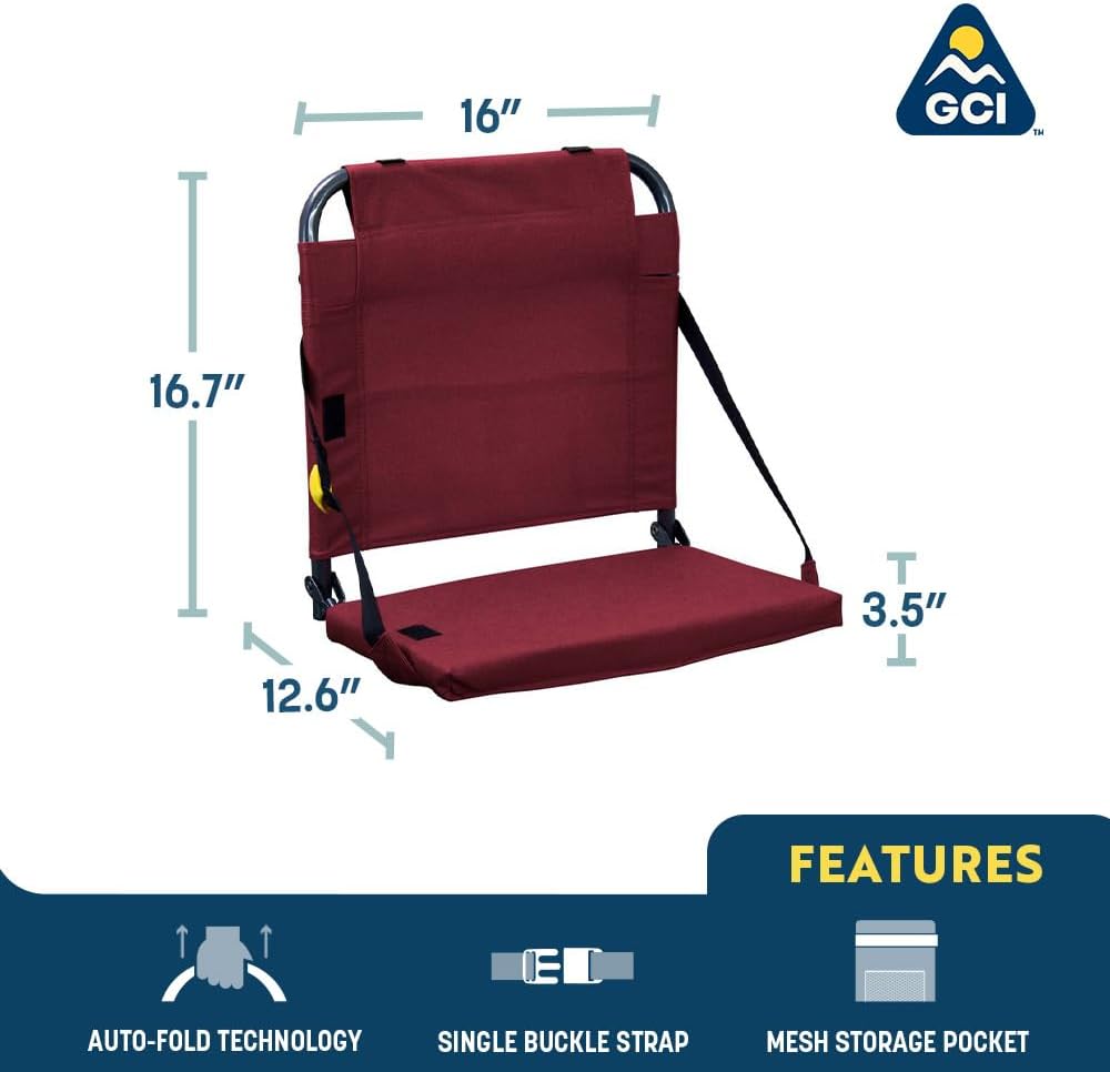 GCI Outdoor Comfort Chair and Stadium Seat