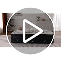 OLIXIS Twin Air Mattress - 16 Inch Double Height Inflatable Bed with Built-in Pump