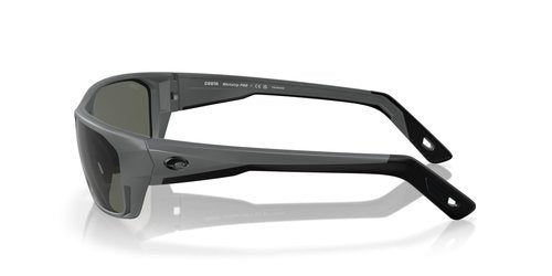 Costa Del Mar Whitetip Pro Sunglasses, Matte Grey/Grey 580G, 57 mm