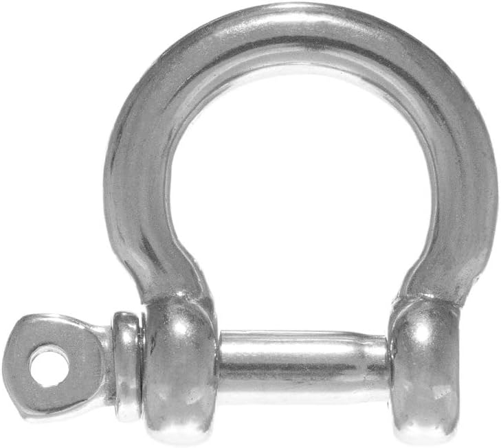 Paracord Planet Stainless Steel and Alloy B-Shackles, D-Shackles, O-Shackles, & U-Shackles for Paracord Survival Bracelets (Pack and Single Sizes)