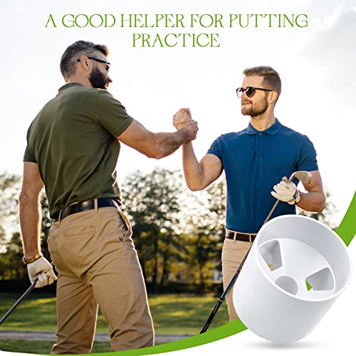 4 Inch Golf Putting Cup with Flag - Outdoor Practice Hole Set of 9