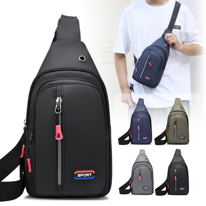 ChroX Shoulder Bag for Women and Men - Waterproof Crossbody, Travel Sling, Chest Bag, Leisure Day Backpack