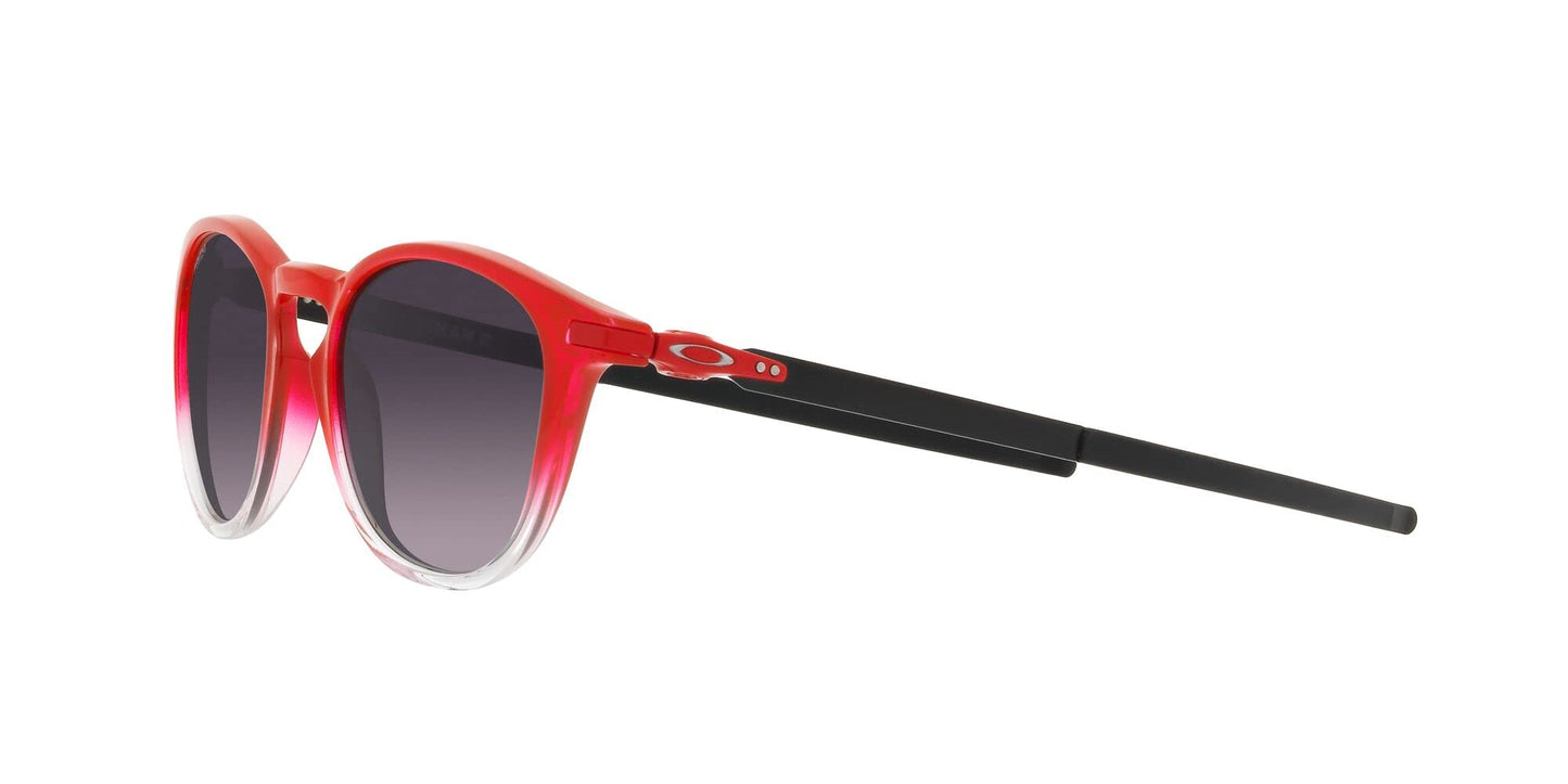 Oakley Men's OO9439 Pitchman R Round Sunglasses, FQ Red Fade/Prizm Black Gradient, 50 mm