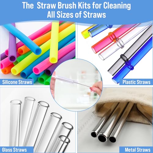 XANGNIER Water Bottle Cleaner Brush Kit for Hydrojug 32oz/40oz - 5 Pieces