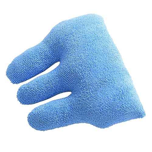 Finger Contracture Grips Cushion, Cone with Finger Separator Hand Grip Patients Palm Grips, Hand Contracture Cushions with Elastic Band, Anti Stick Hand Finger Aid Protector for Bedridden Elderly Care