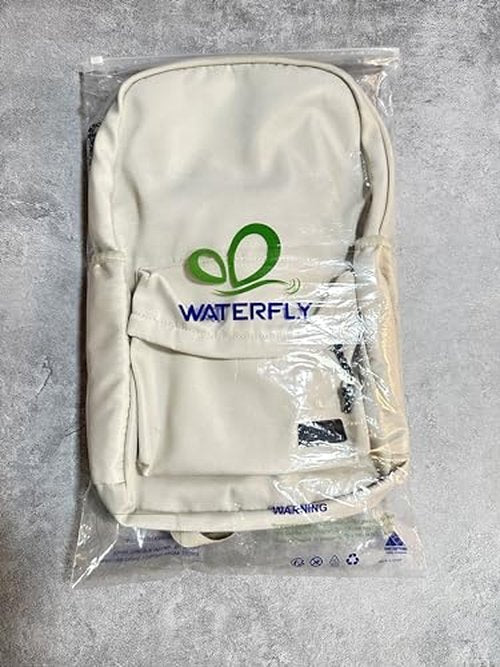 WATERFLY Lightweight Daypack Travel Backpack: 20L Durable Day Pack Fashion Causal Lightweight Airplane Travel Bags for Women Men Adult Work Vacation Hiking Backpacks