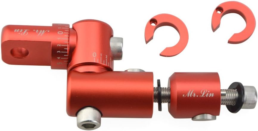 AMEYXGS Bow Rod Stabilizer Fully Adjustable Single Side V-bar Mount Quick Disconnect Sidebar Mount Pkg