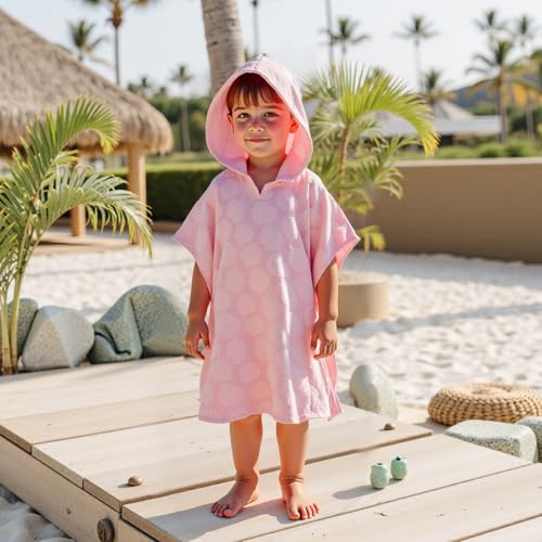 Toddler Little Girl Swim Cover Up Beach Towel kids Bathing Suit Cover Ups Swimsuit Summer Baby Beach Essentials