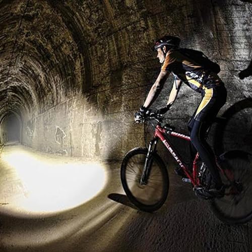 Rechargeable Bike Lights with Electric Bell and Tail Light, Ultra Bright Waterproof Bicycle Headlight with Quick-Release, for Night Riding, Road Mountain Bike Accessories for Kids Adults.