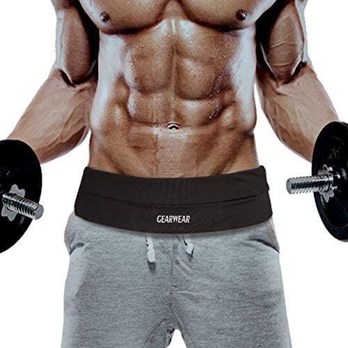 Running Belt | Runner Fanny Pack for Women and Men | Adjustble Waist Band Pack for Storage Phone