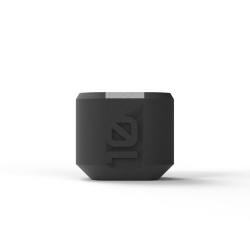 Tribe WOD Dark Elf 10lb Hybrid Dumbbell for Cross Training - Ergonomic Stainless Steel Workout Equipment Weights for Strength, Mobility and Cardio Fitness