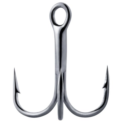 Dr.Fish 30 Pack Fishing Treble Hooks, #14-#6/0, Freshwater & Saltwater, Triple Fishing Hooks for Walleye Catfish Bass Fishing Replacment #14