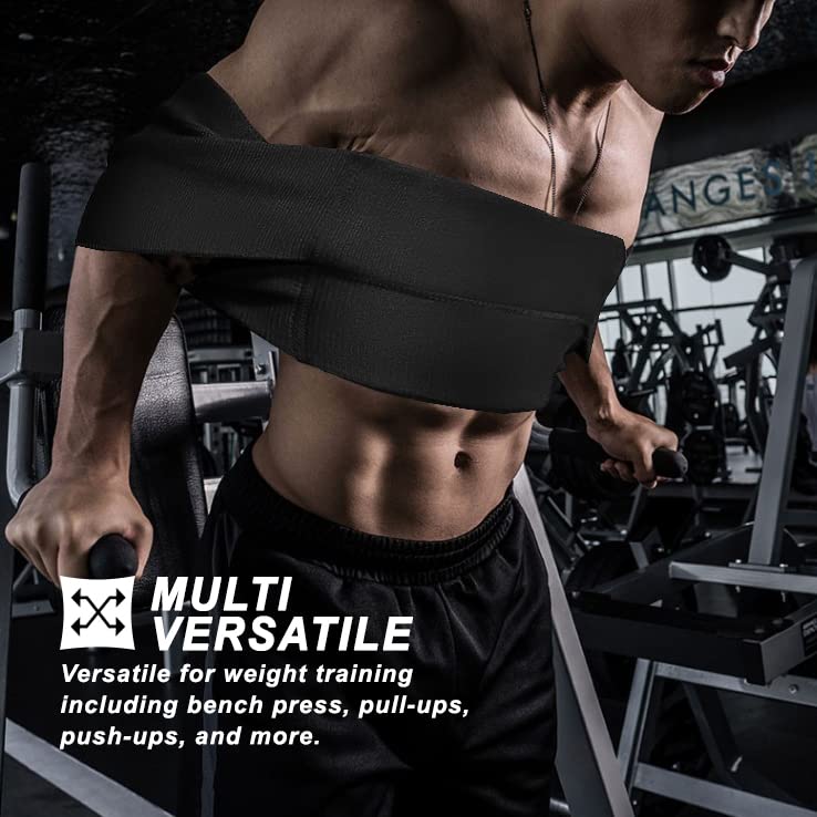 Bench Press Power Resistance Band, Bench Power Weight Lifting Training Fitness Increase Strength Push Up Gym Workout