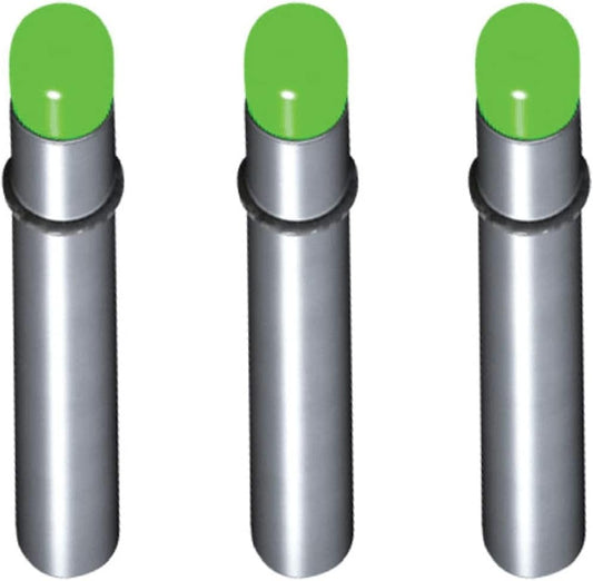 TenPoint Alpha-Brite Lite Stick, Green - 8 to 10-Hour Battery Life - Pack of 3