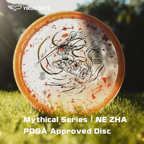 Yikun Disc Golf Fairway-Distance Hybrid Disc - Limited Edition Black, 170-176g