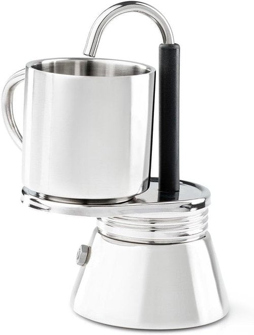 GSI Outdoors, MiniEspresso Set, Superior Backcountry Cookware Since 1985, 1 Cup