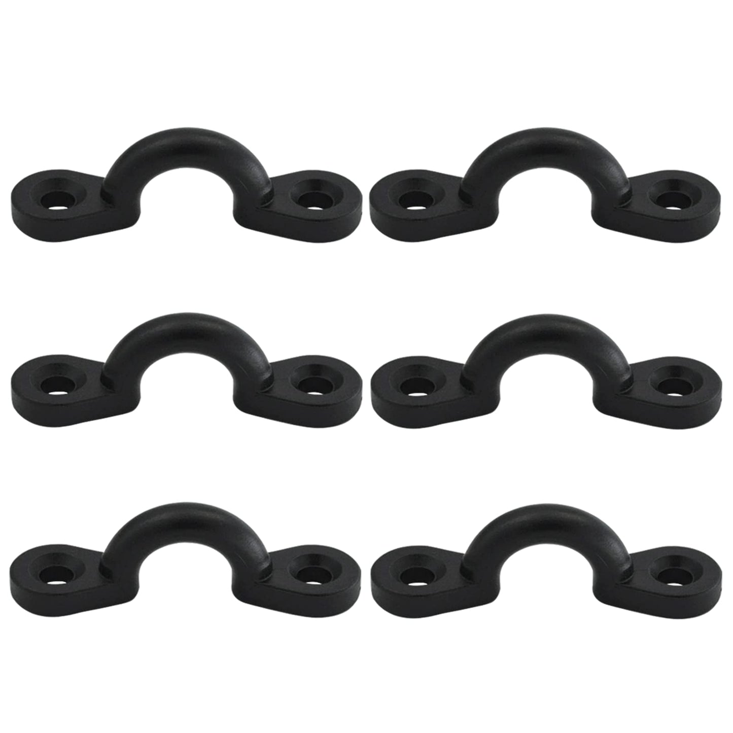 ISURE MARINE Kayak Deck Rigging Kit Accessory 8 ft Bungee Rope with Bungee Rope Ends Hooks, Tie Down Pad Eye, 6 J-Hooks with Screw for Boat Kayak Canoe