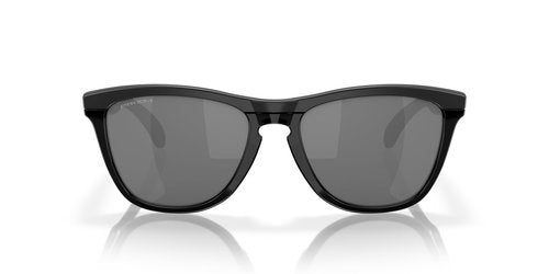 Oakley OO9284A Frogskins Range Low Bridge Fit Round Sunglasses, Matte Black/Black Ink/Prizm Black, 55 mm