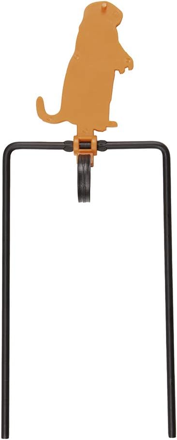 EZ-Aim™ Shooting Gallery Self-Healing Spinner Target, Gong Target by Allen®, 12-14 Inches Tall, Shooting Targets, Gun - Rifle - Pistol - Airsoft - BB Gun - Air Rifle, Orange