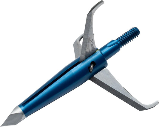 Excalibur Trailblazer 3-Blade Hunting Durable Accurate Mechanical Crossbow Arrow Broadheads with 2" Cutting Diameter - 3 Pack
