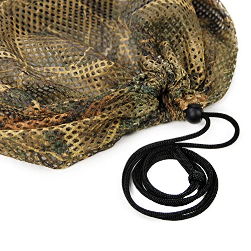 Camo Mesh Decoy Bags 2 Pack - Lightweight Waterproof Duck & Waterfowl Hunting Storage
