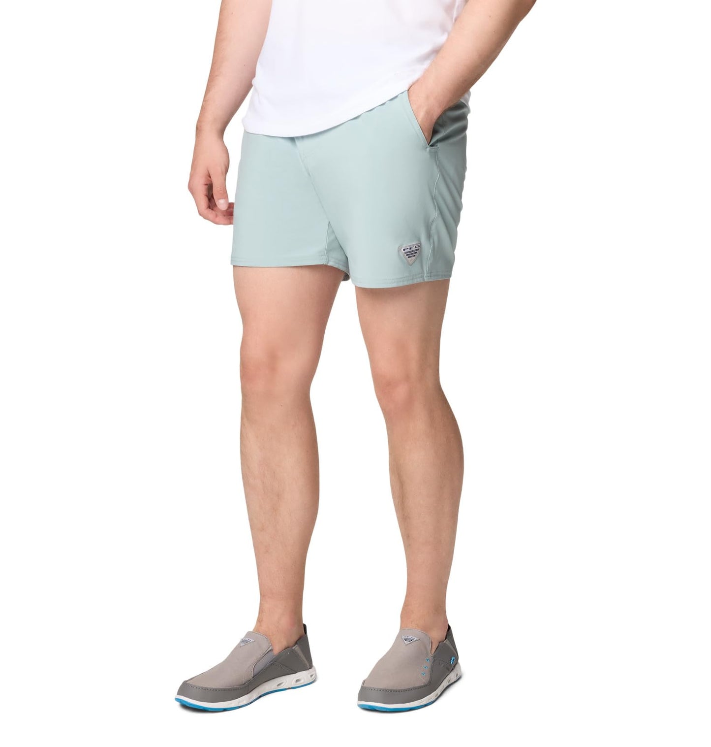 SHORTS Columbia Mens PFG Terminal Roamer Stretch, Crushed Blue, 2X x 8