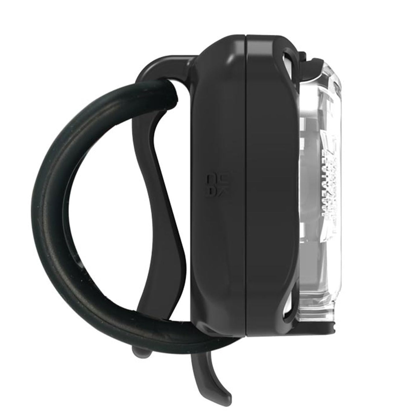 LEZYNE Zecto Drive Bicycle Durable USB Rechargeable IPX7 Waterproof 250 Lumens White LEDs Front Light w/Multiple Solid & Flash Modes | Silicone Rubber Mounting Strap Included, Black, USB-C