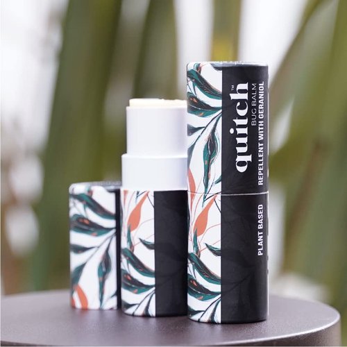 Quitch Mosquito Bug Repellent Balm, Bug Spray Alternative Insect Repellent Travel Size, DEET-Free Vacation Essentials Cruise Must Have, Natural Bug Repellent Wipes Alternative, Made in The USA