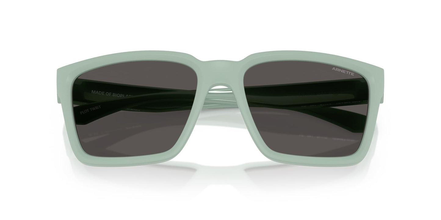 ARNETTE Sunglasses AN 4346 296487 Mint Matte Top/Shiny/Dark Grey Policarbonate
