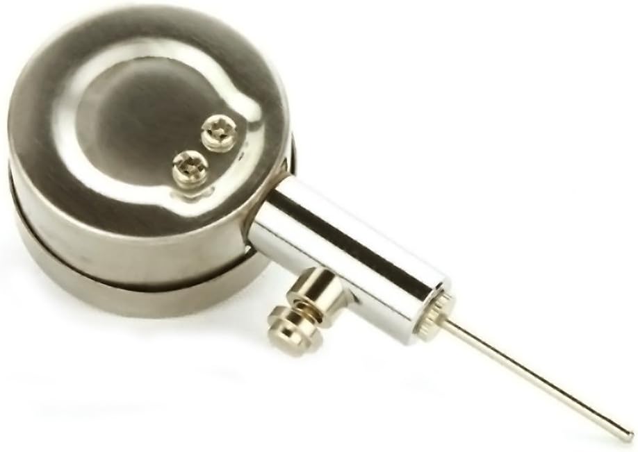 Firelong Accurate Ball Pressure Gauge - Heavy Duty Metal Made, Test and Adjust Analog Gauge for Football, Soccer, Rugby, Basketball, Volleyball and Other Sports Balls