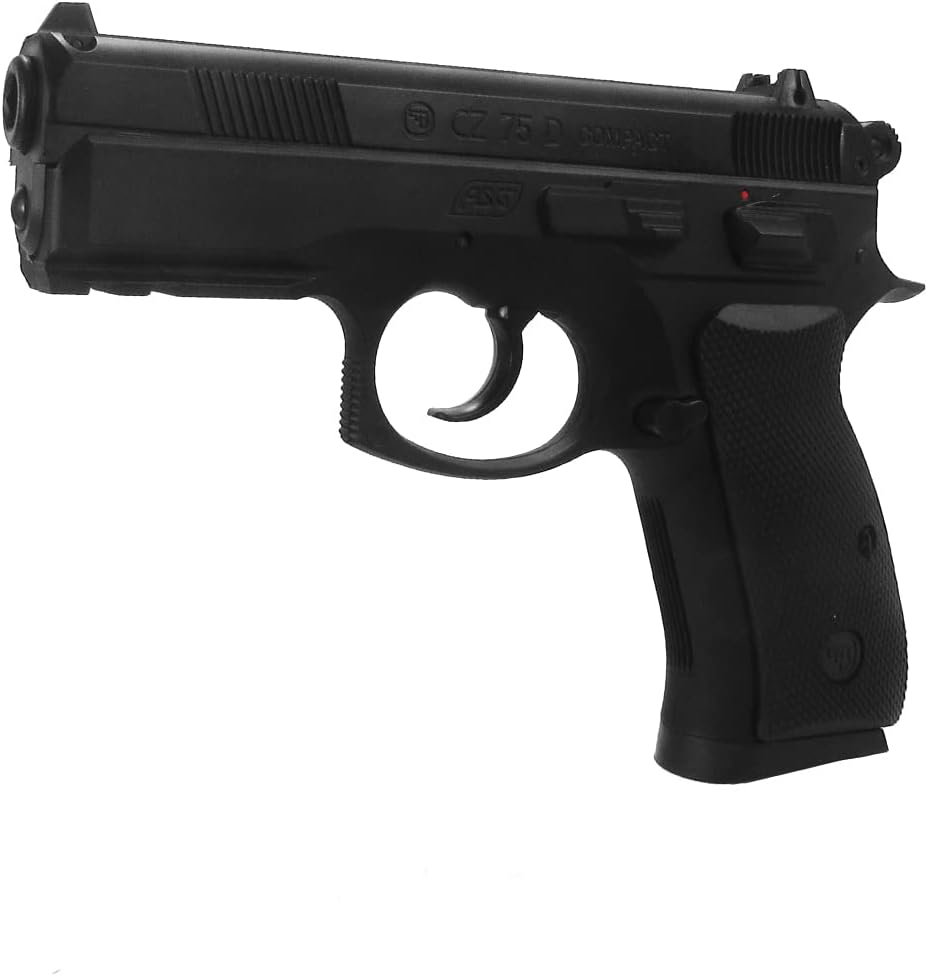 ASG CZ 75D Compact .177 Caliber Steel BB Gun Non-Blowback Air Pistol and Magazine