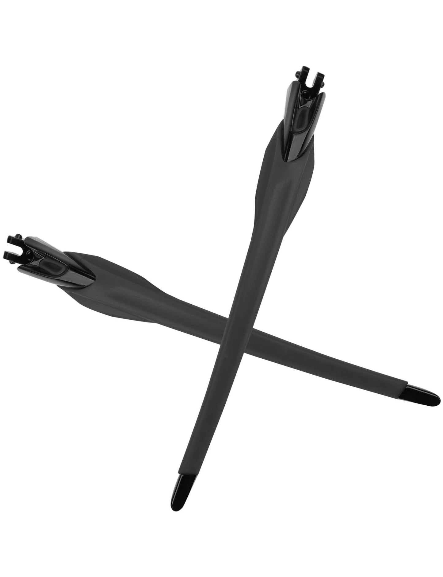 EZReplace Replacement Black Temple Arms for Oakley Flak 2.0/Flak 2.0 XL/Flak 2.0 Vented/Flak 2.0 XL Vented Sunglasses (Black+Black)