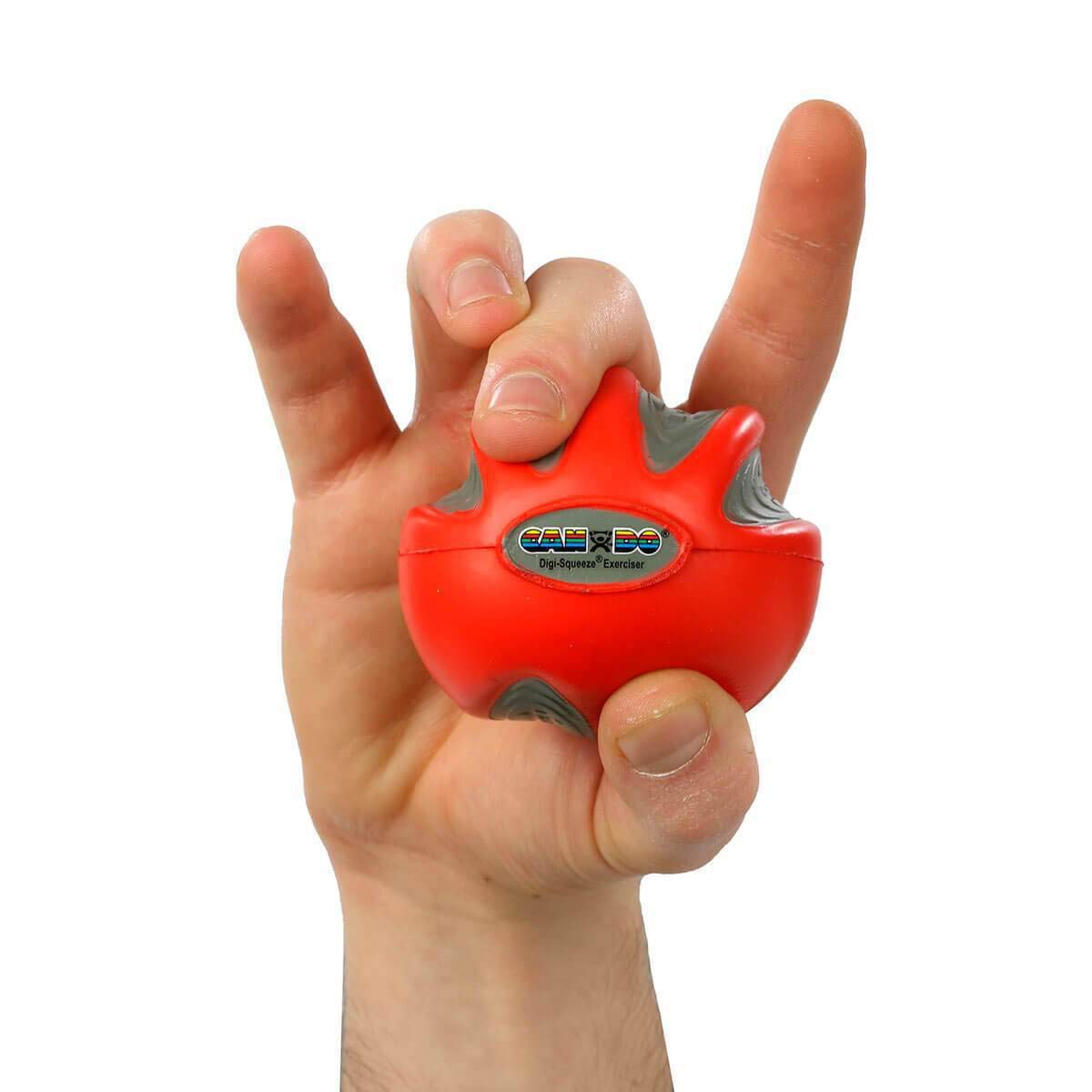 FEI 10-1982 Eif CanDo Digi-Squeeze Hand Exerciser, Green, Medium