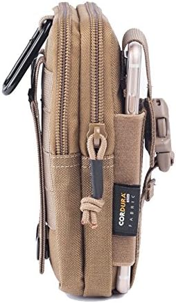 Tactical Molle EDC Pouch - Utility Gadget Belt Waist Bag with Cell Phone Holder