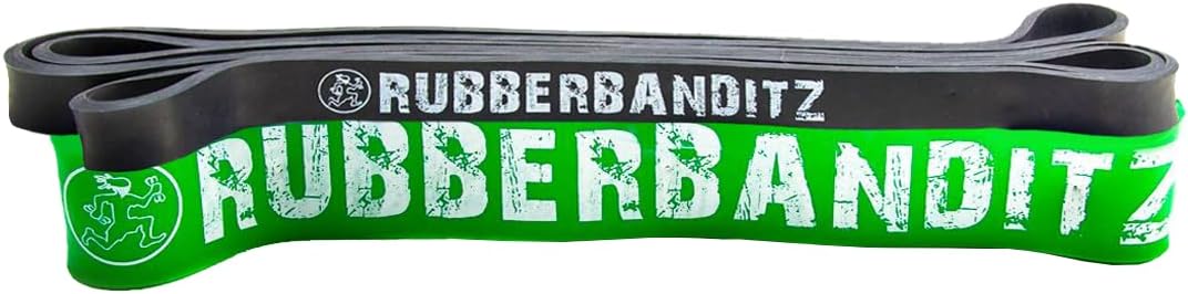 Rubberbanditz Combo Pull Up Assist Bands | Heavy Duty Resistance Exercise Bands for Powerlifting, Mobility, and Stretching | Resistance Bands for Working Out