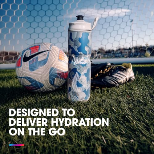 HydraPak Polar Sport Insulated Water Bottle 24oz - Contender Blue